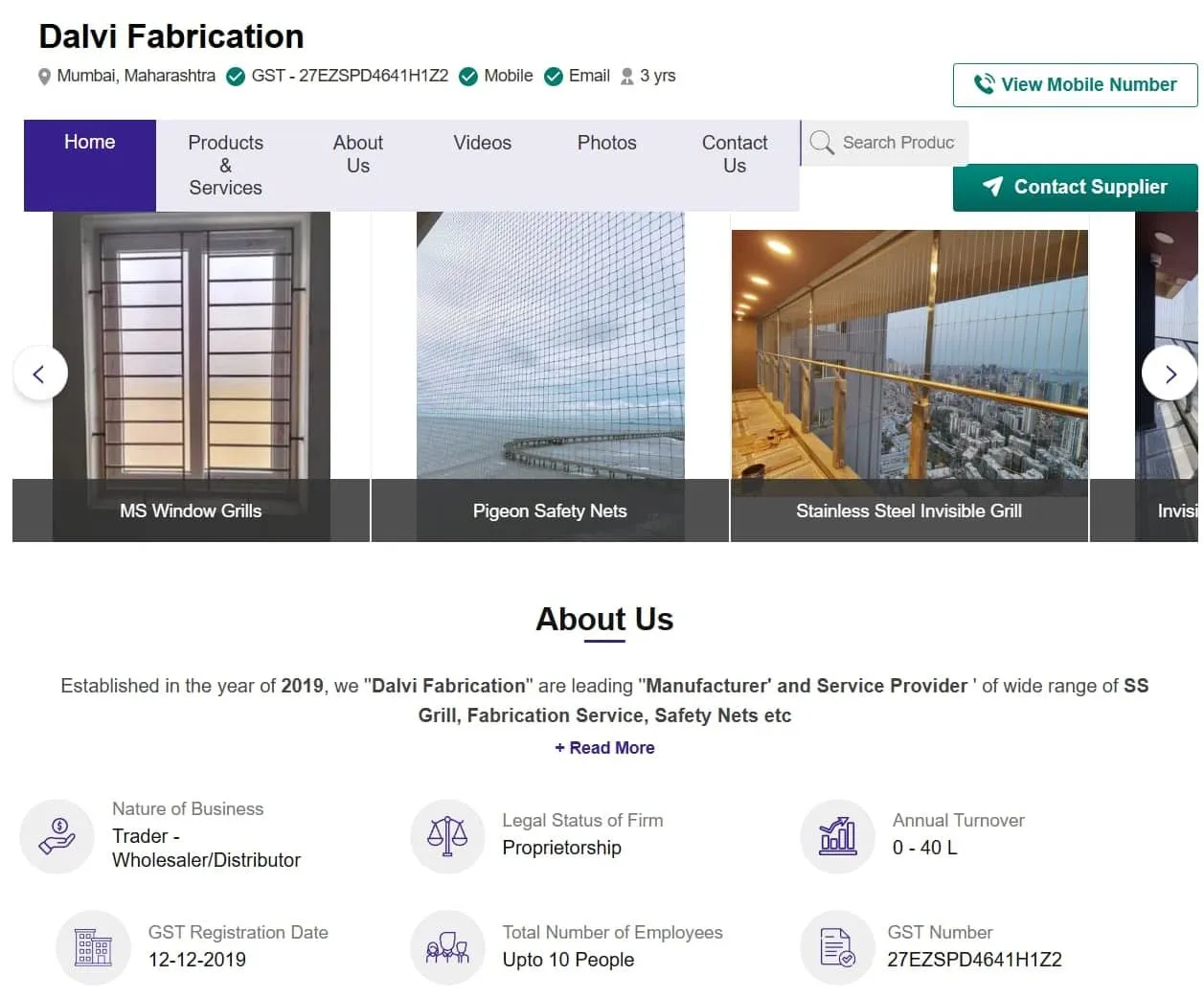  We are on IndiaMART!